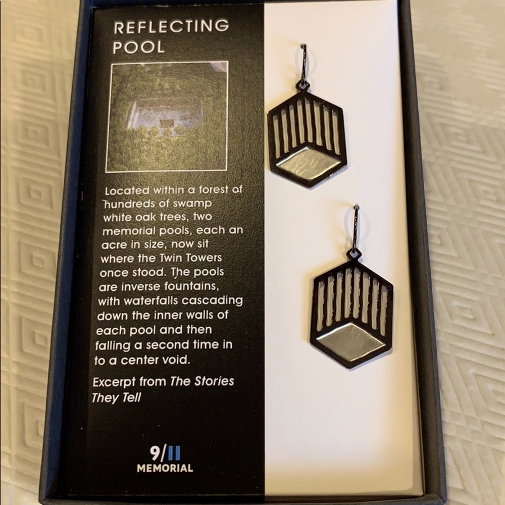 9/11 Reflecting Pool Earrings